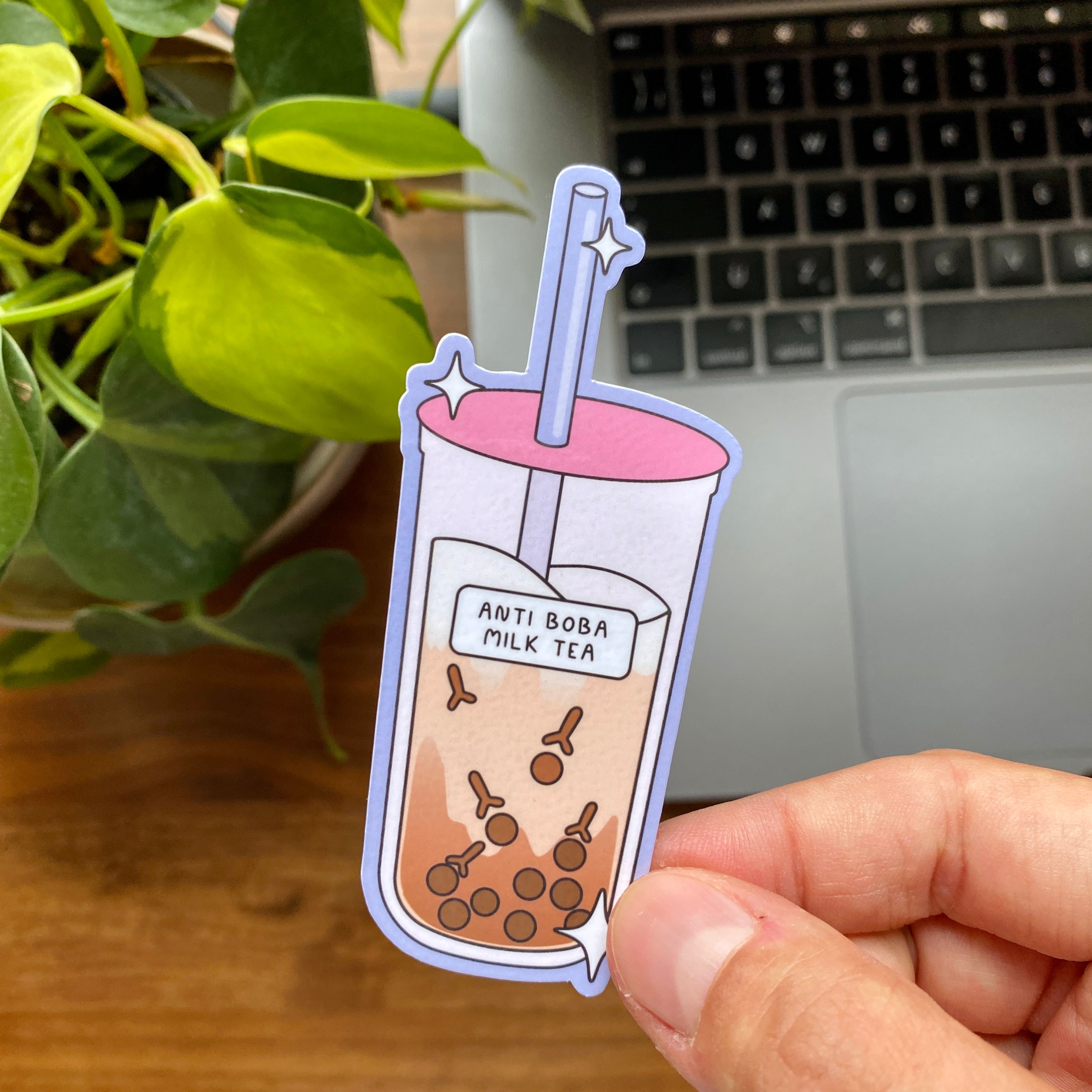 Bubble Tea Pearl Milk Tea Stickers Boba Drink Stickers vinyl - Temu Germany