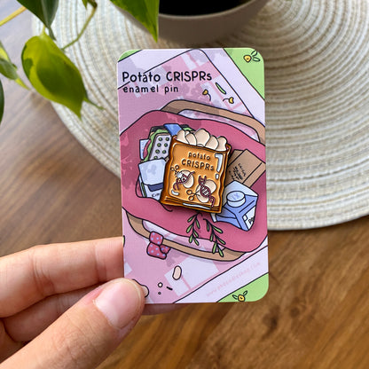 Lab picnic enamel pin set