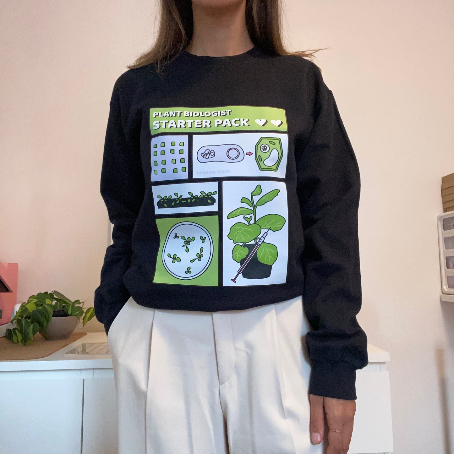 Plant Biologist Starter Pack Sweatshirt