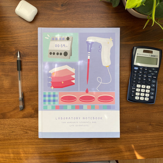 Cell biology laboratory notebook - cover
