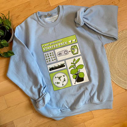 Plant Biologist Starter Pack Sweatshirt