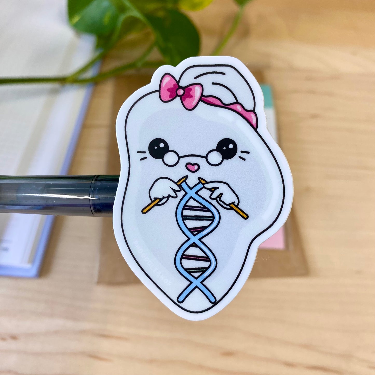 DNA Polymerase Vinyl Sticker