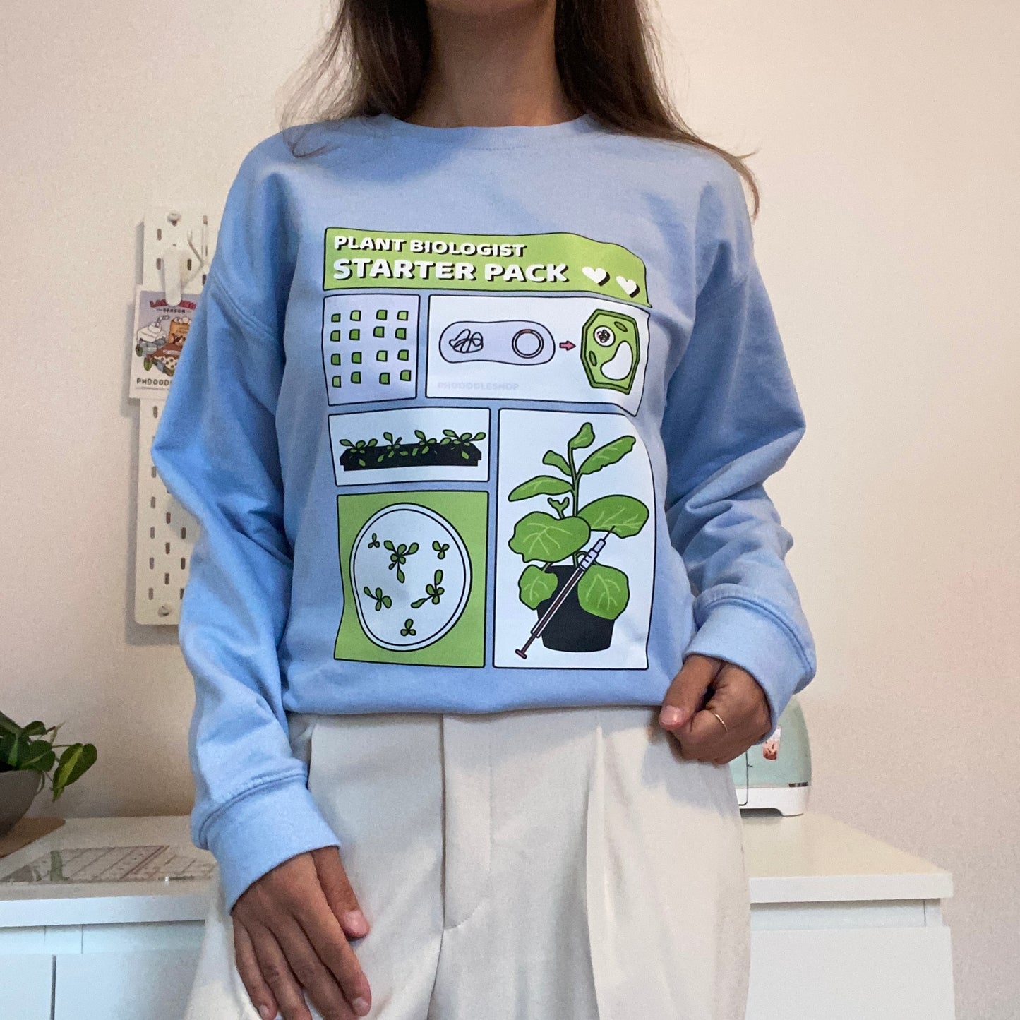 Plant Biologist Starter Pack Sweatshirt