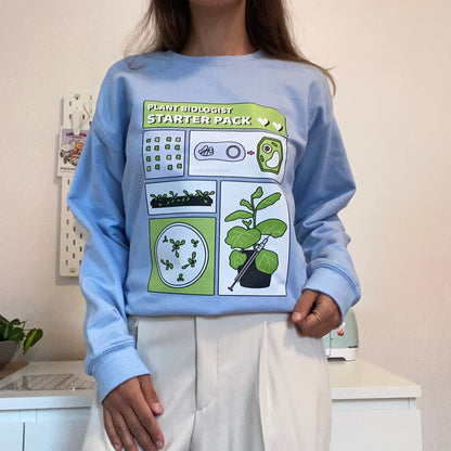 Plant Biologist Starter Pack Sweatshirt