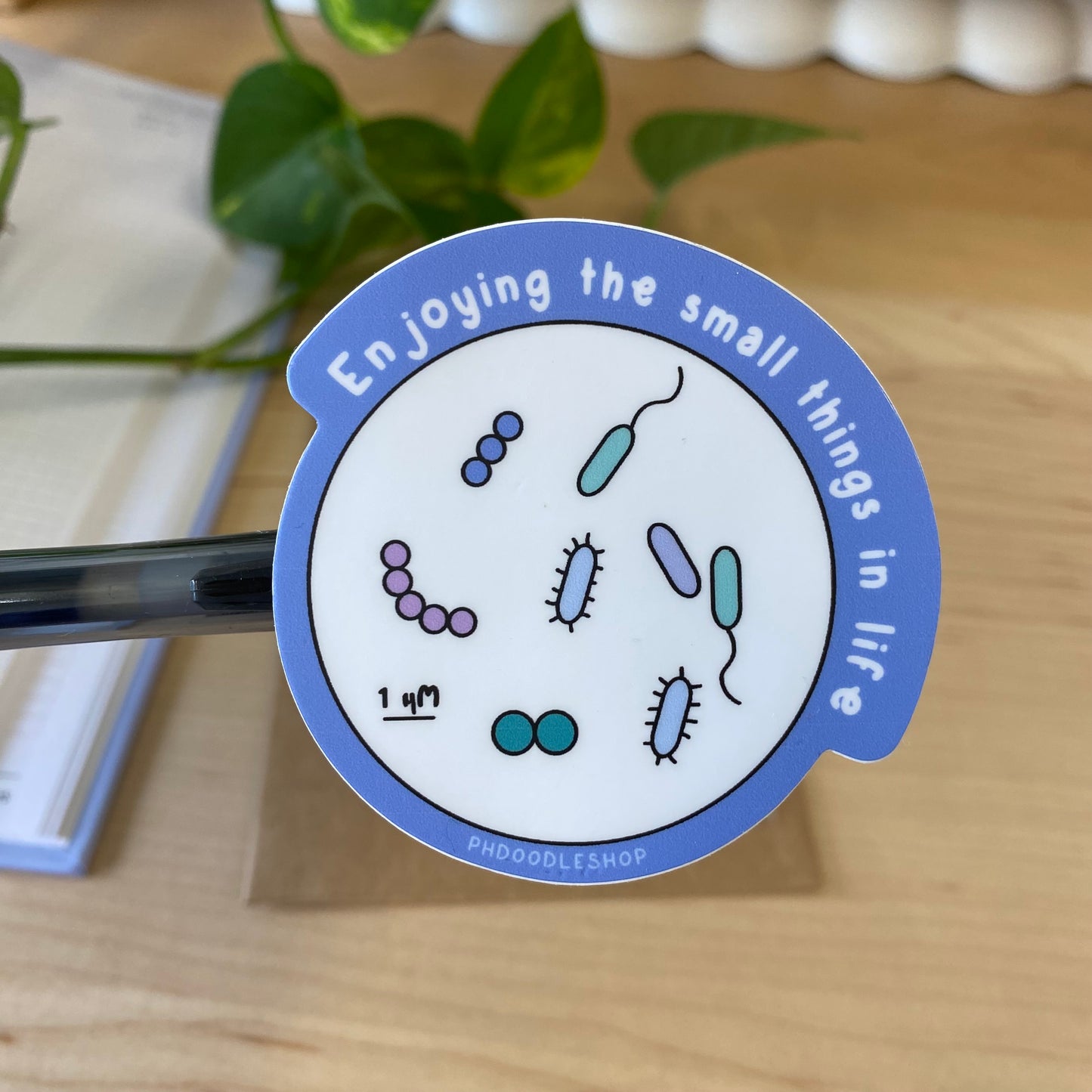 Microbiology Vinyl Sticker