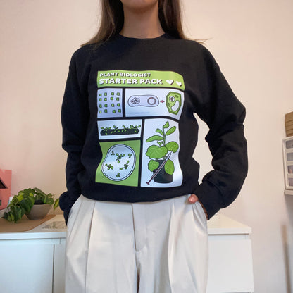 Plant Biologist Starter Pack Sweatshirt