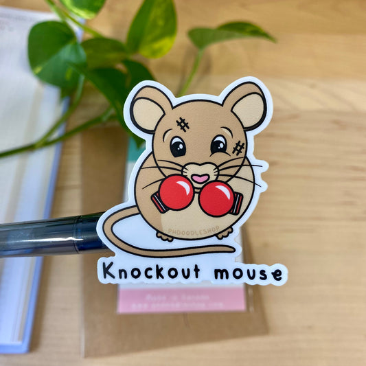 KO Mouse Vinyl Sticker