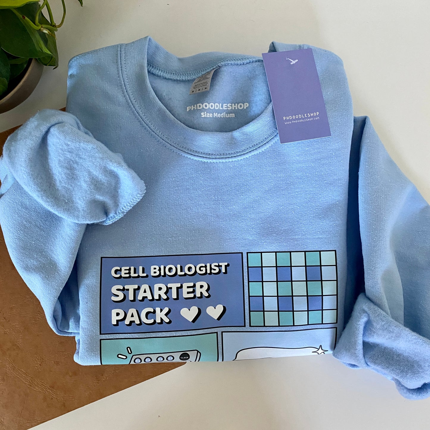 Cell Biologist Starter Pack Sweatshirt
