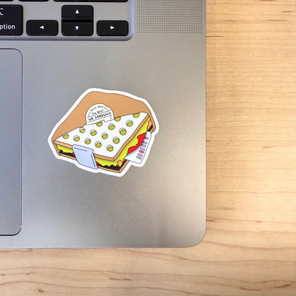 Western Blot Sandwich Vinyl Sticker