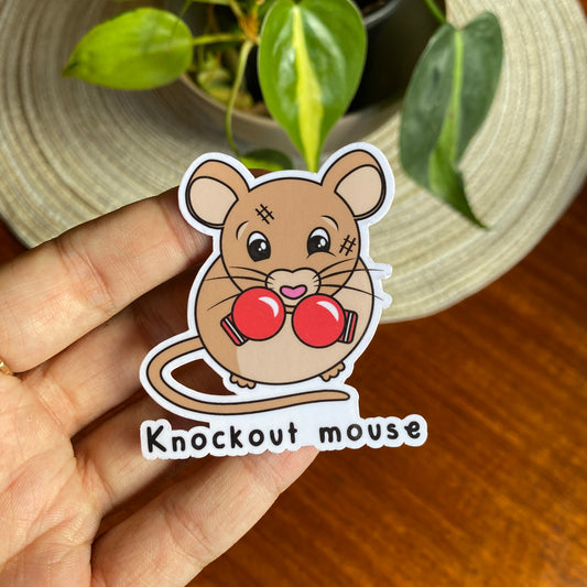 KO Mouse Vinyl Sticker