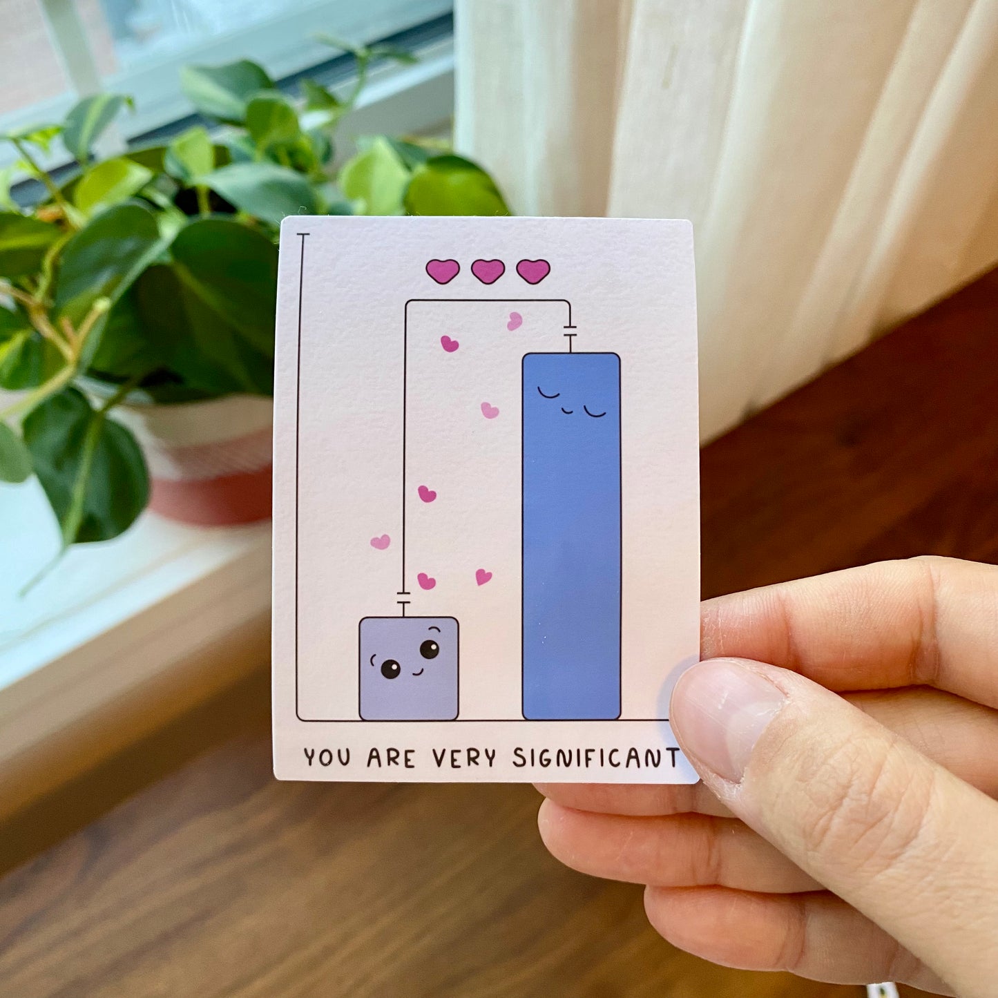 "You are very significant" Valentine's Day Sticker