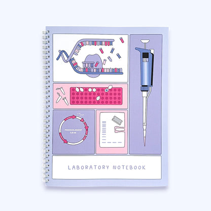 Molecular Biology Laboratory Notebook (Spiral)