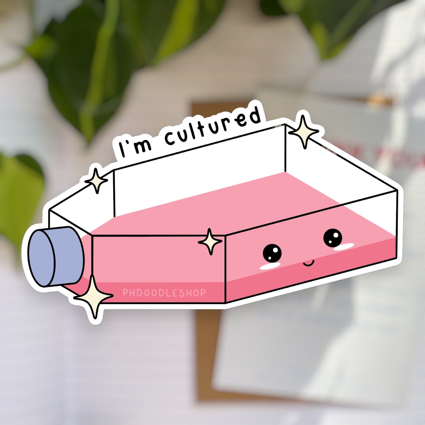 I'm Cultured Vinyl Sticker