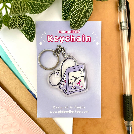 ImmuniTEA Acrylic Keychain