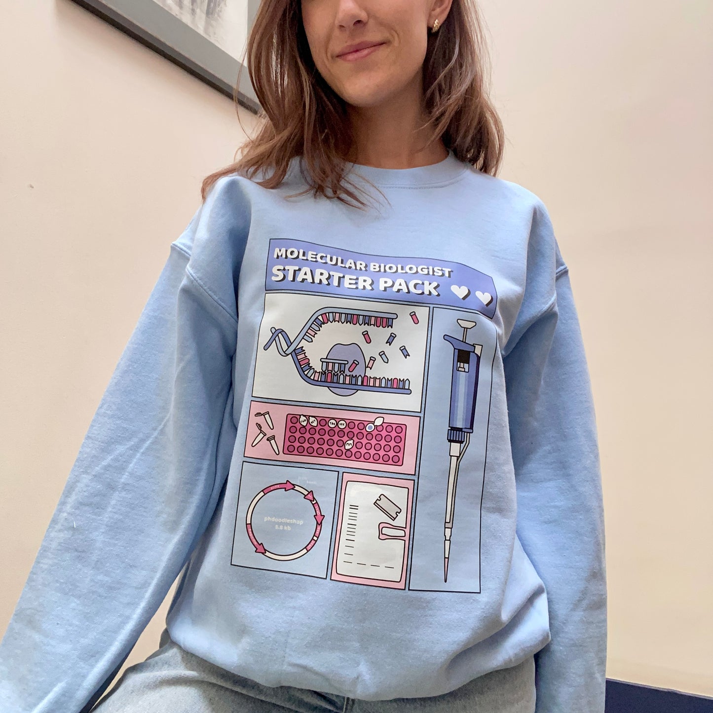 Molecular Biologist Starter Pack Sweatshirt