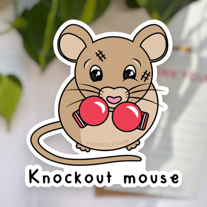 KO Mouse Vinyl Sticker