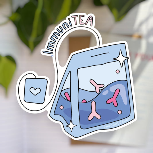 ImmuniTEA Vinyl Sticker