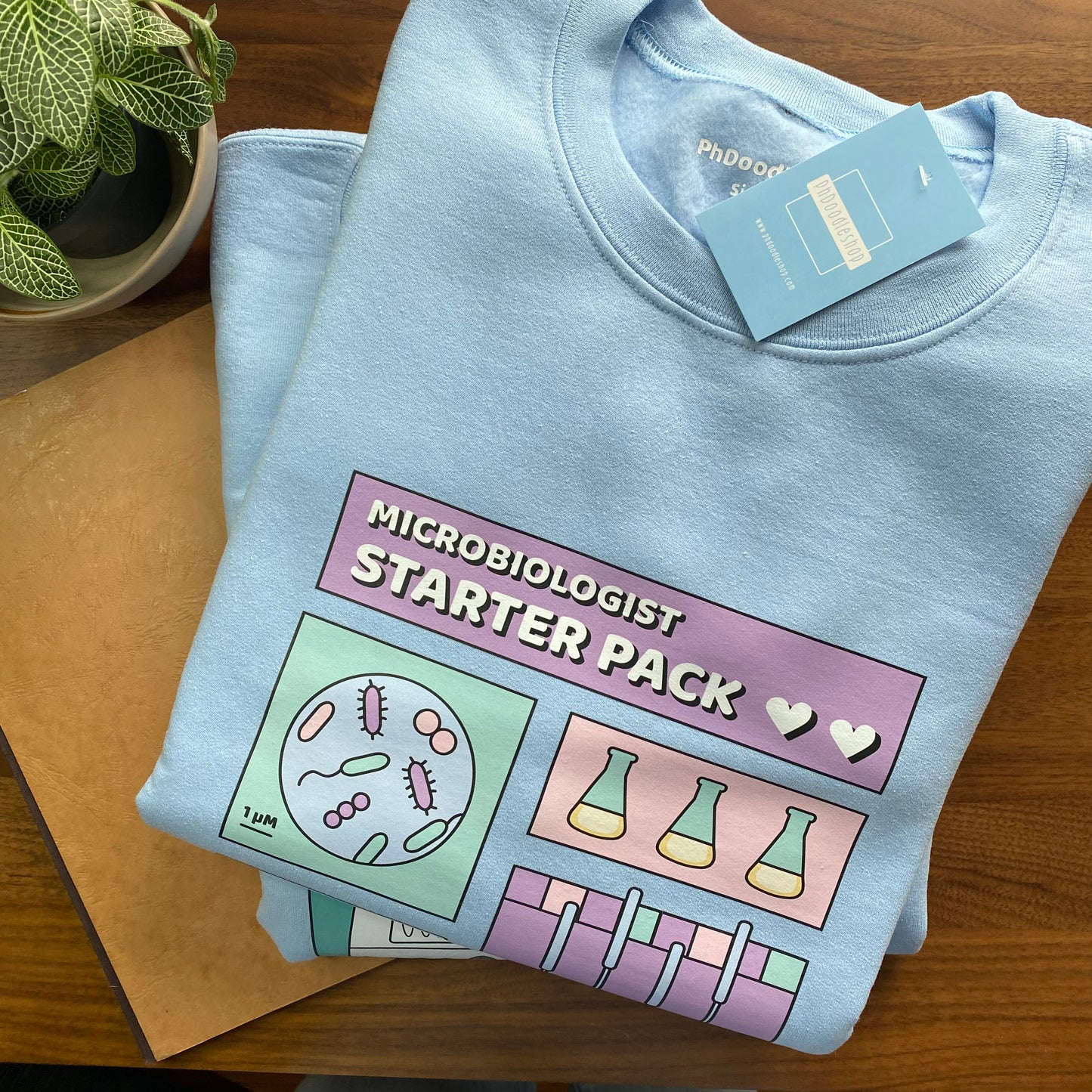 Microbiologist Starter Pack Sweatshirt