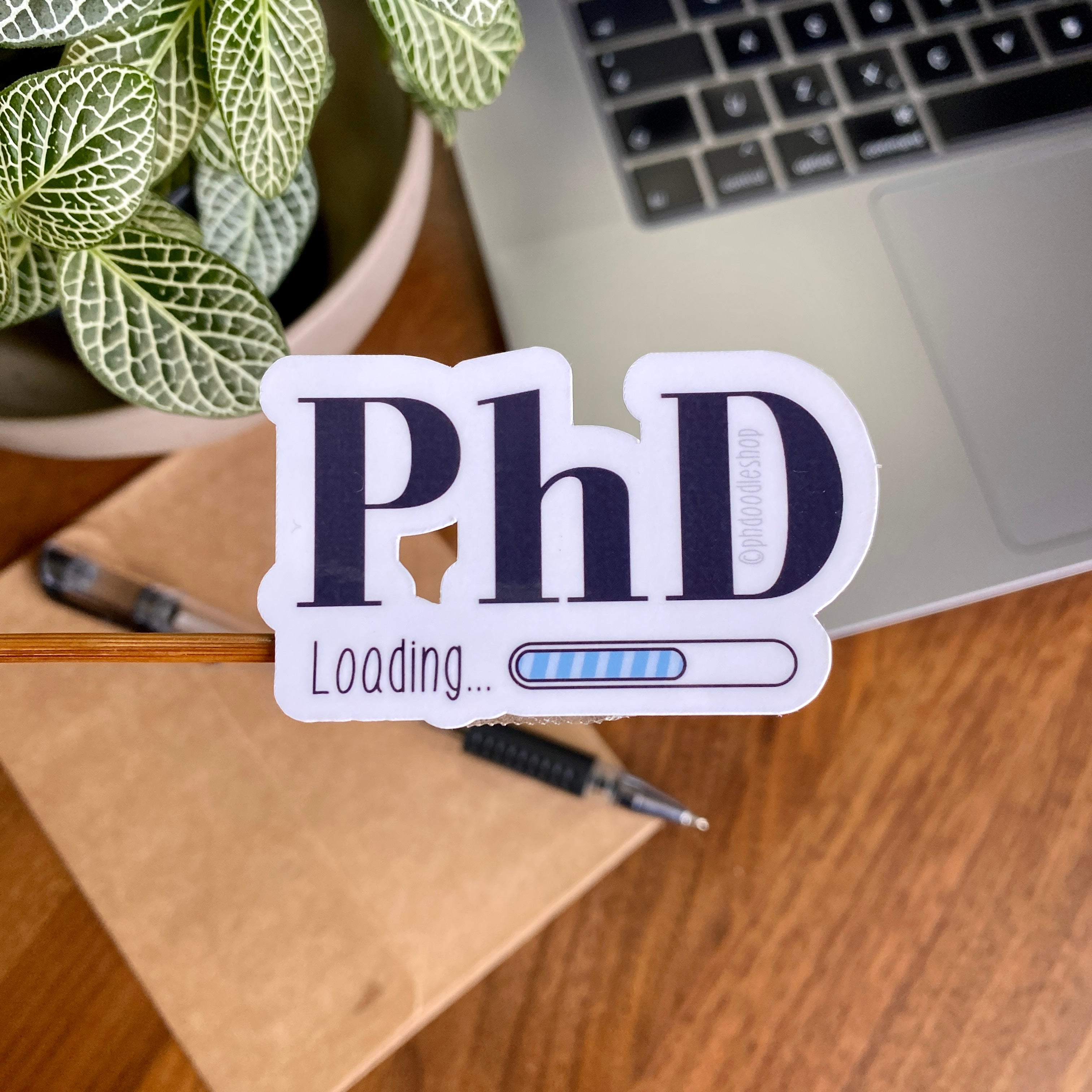 phd custom stickers