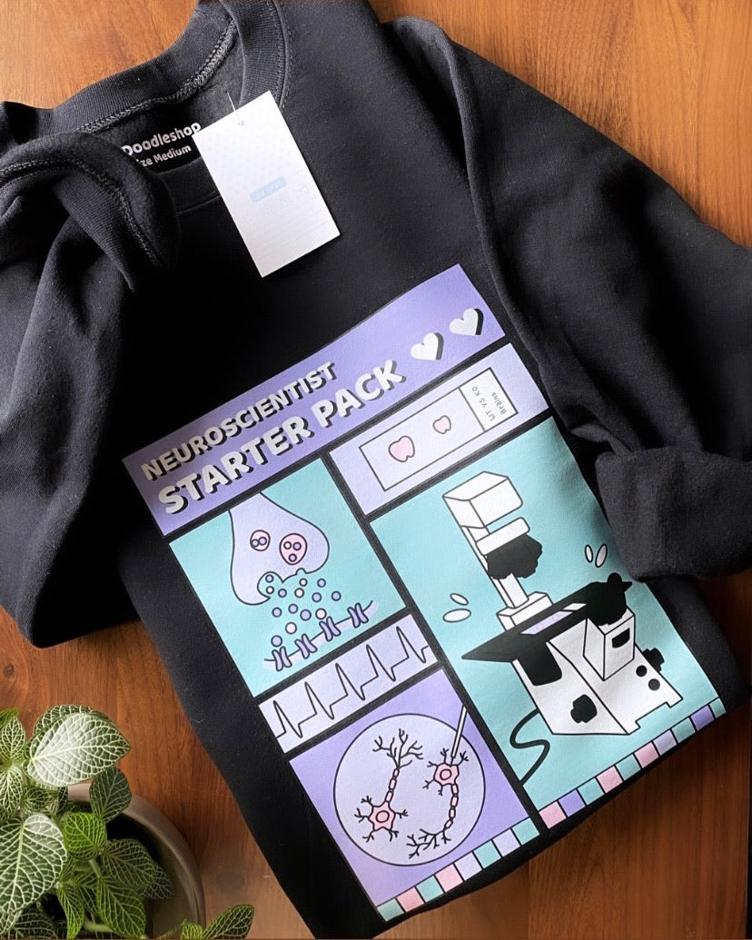 Neuroscientist Starter Pack Sweatshirt