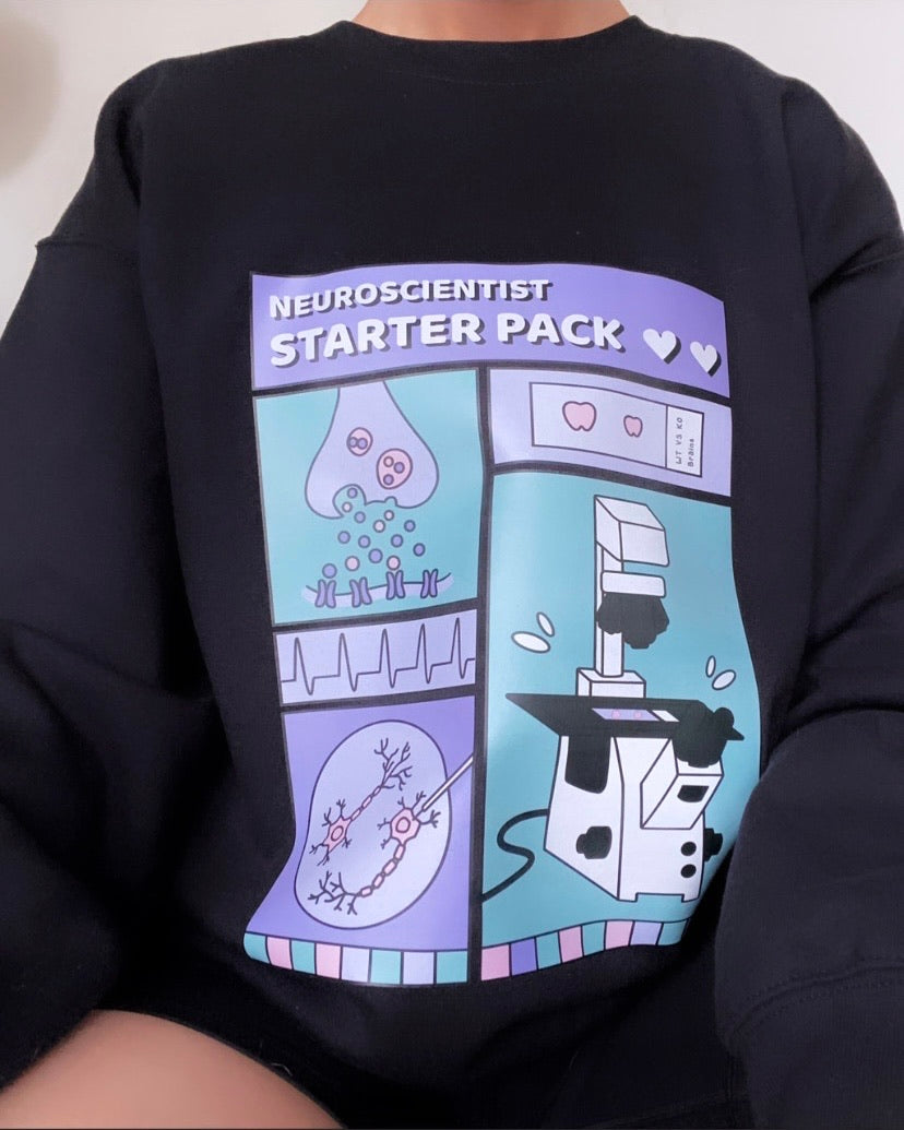 Neuroscientist Starter Pack Sweatshirt